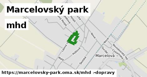 Marcelovský park Doprava  