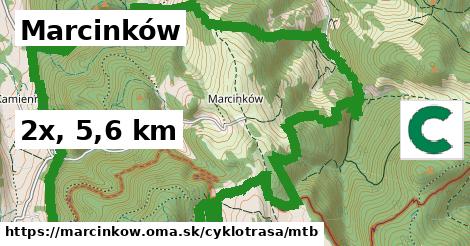 Marcinków Cyklotrasy mtb 