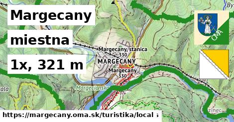 Margecany Turistické trasy miestna 