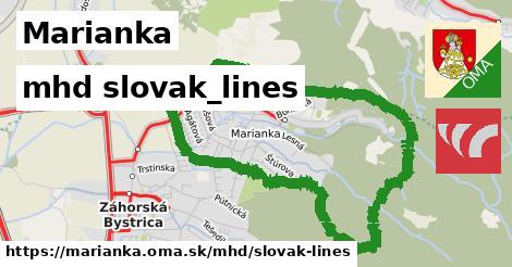 Marianka Doprava slovak-lines 