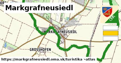 Markgrafneusiedl Turistické trasy  