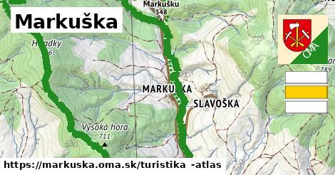 Markuška Turistické trasy  