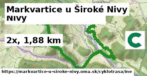 Markvartice u Široké Nivy Cyklotrasy iná 