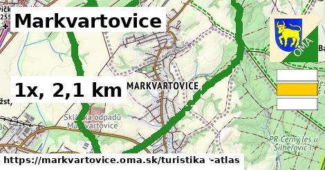 Markvartovice Turistické trasy  