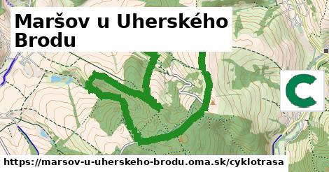 Maršov u Uherského Brodu Cyklotrasy  