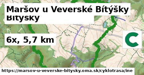 Maršov u Veverské Bítýšky Cyklotrasy iná 