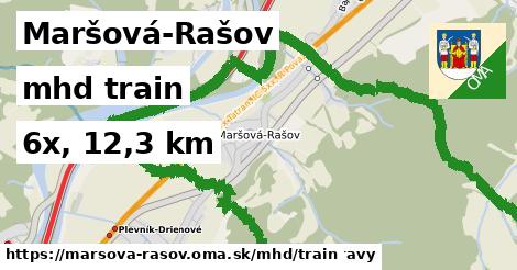 Maršová-Rašov Doprava train 