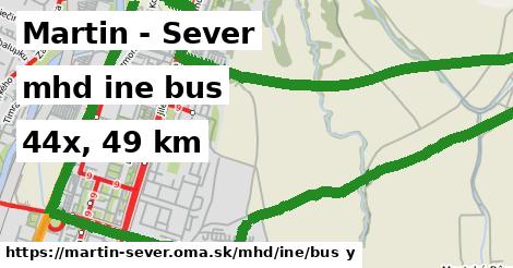 Martin - Sever Doprava iná bus