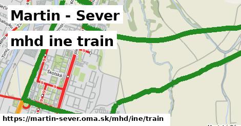 Martin - Sever Doprava iná train