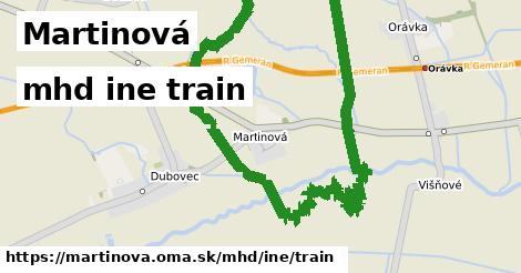 Martinová Doprava iná train