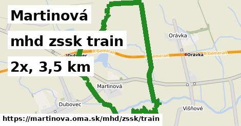 Martinová Doprava zssk train