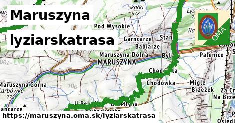 Maruszyna Lyžiarske trasy  