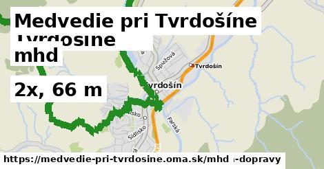 Medvedie pri Tvrdošíne Doprava  