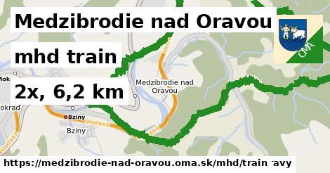 Medzibrodie nad Oravou Doprava train 