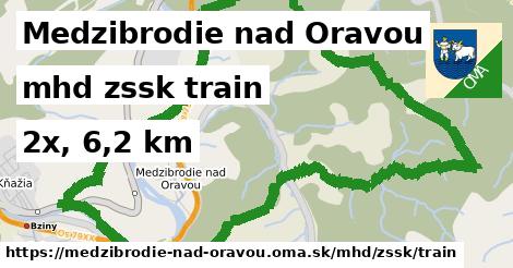 Medzibrodie nad Oravou Doprava zssk train