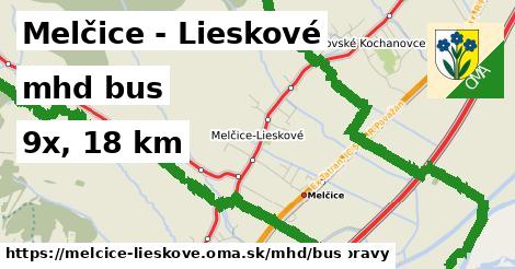 Melčice - Lieskové Doprava bus 