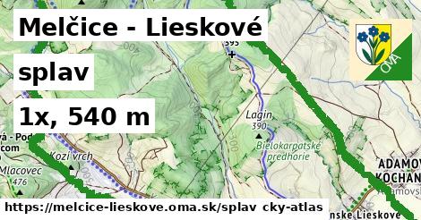 Melčice - Lieskové Splav  