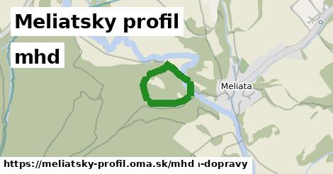 Meliatsky profil Doprava  