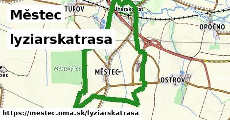 Městec Lyžiarske trasy  