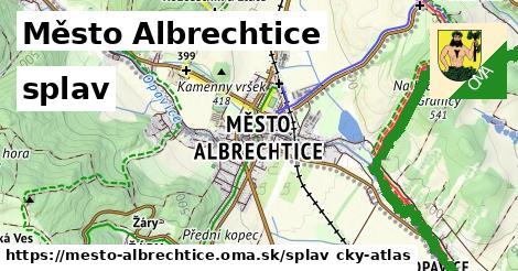 Město Albrechtice Splav  