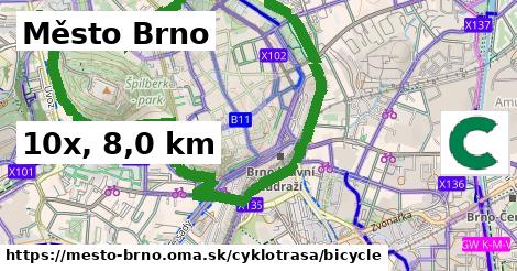 Město Brno Cyklotrasy bicycle 