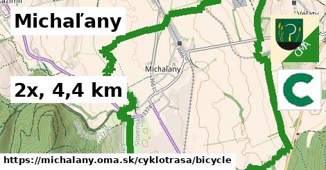 Michaľany Cyklotrasy bicycle 