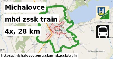 Michalovce Doprava zssk train