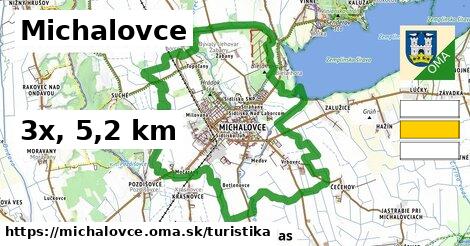 Michalovce Turistické trasy  