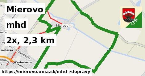 Mierovo Doprava  