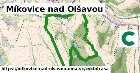 Míkovice nad Olšavou Cyklotrasy  