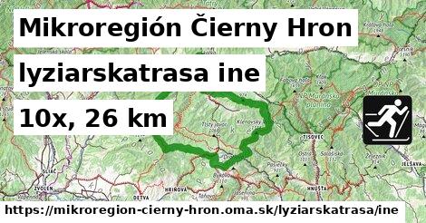 Mikroregión Čierny Hron Lyžiarske trasy iná 