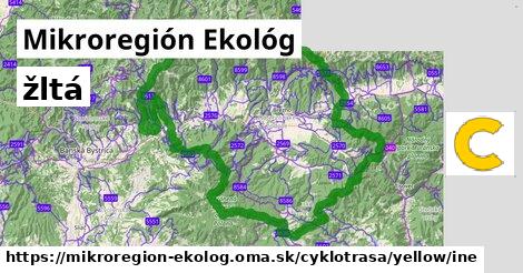 Mikroregión Ekológ Cyklotrasy žltá iná