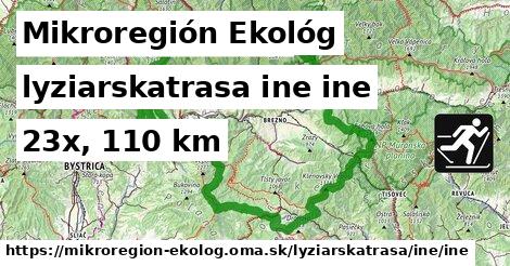 Mikroregión Ekológ Lyžiarske trasy iná iná