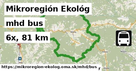 Mikroregión Ekológ Doprava bus 