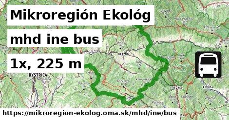 Mikroregión Ekológ Doprava iná bus