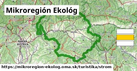 Mikroregión Ekológ Turistické trasy strom 