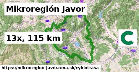 Mikroregión Javor Cyklotrasy  