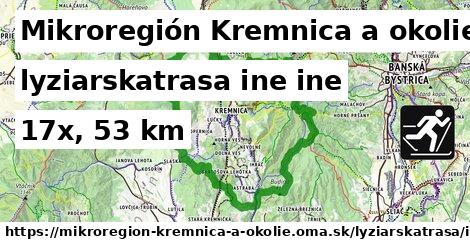 Mikroregión Kremnica a okolie Lyžiarske trasy iná iná