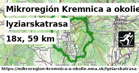 Mikroregión Kremnica a okolie Lyžiarske trasy  