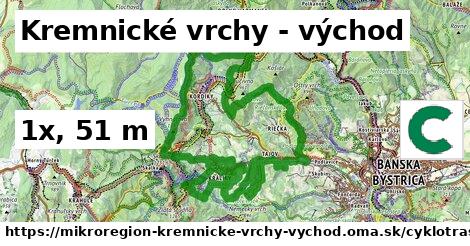 Kremnické vrchy - východ Cyklotrasy iná mtb