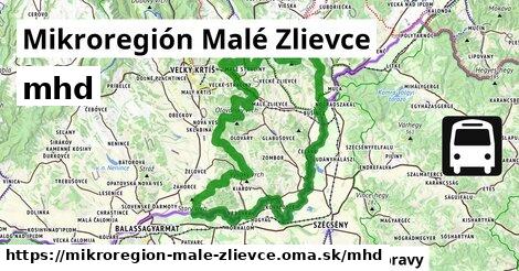 Mikroregión Malé Zlievce Doprava  