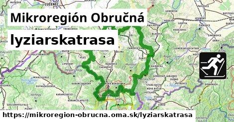 Mikroregión Obručná Lyžiarske trasy  