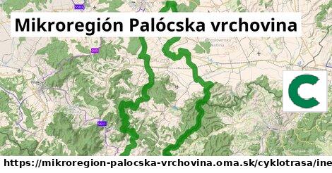 Mikroregión Palócska vrchovina Cyklotrasy iná 