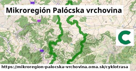 Mikroregión Palócska vrchovina Cyklotrasy  