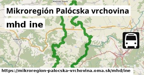 Mikroregión Palócska vrchovina Doprava iná 