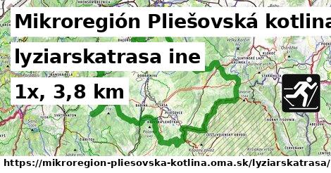 Mikroregión Pliešovská kotlina Lyžiarske trasy iná 