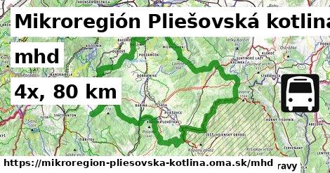 Mikroregión Pliešovská kotlina Doprava  