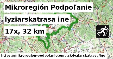 Mikroregión Podpoľanie Lyžiarske trasy iná 