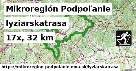 Mikroregión Podpoľanie Lyžiarske trasy  