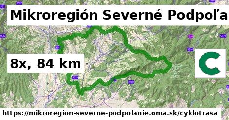 Mikroregión Severné Podpoľanie Cyklotrasy  